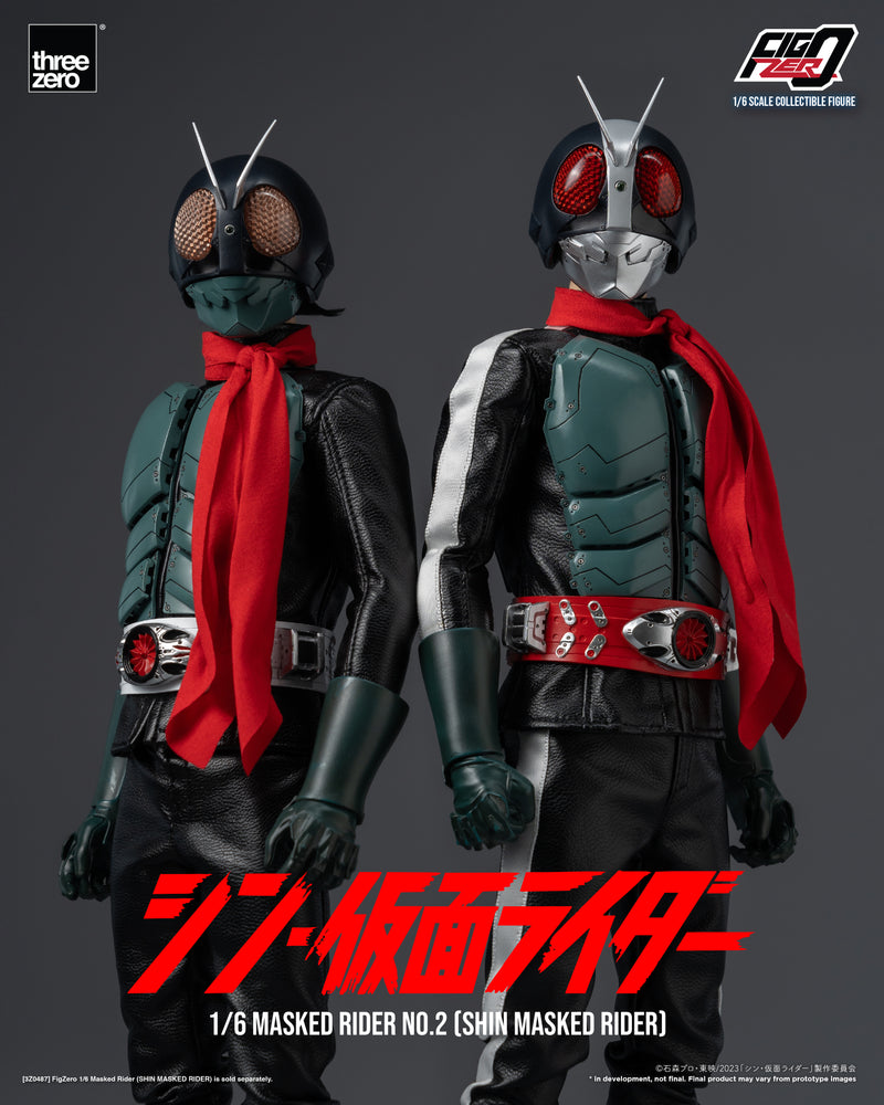 Load image into Gallery viewer, Threezero - FigZero Shin Masked Rider - Masked Rider No. 2
