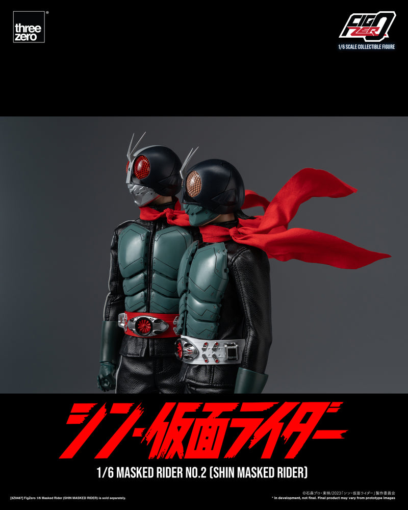 Load image into Gallery viewer, Threezero - FigZero Shin Masked Rider - Masked Rider No. 2
