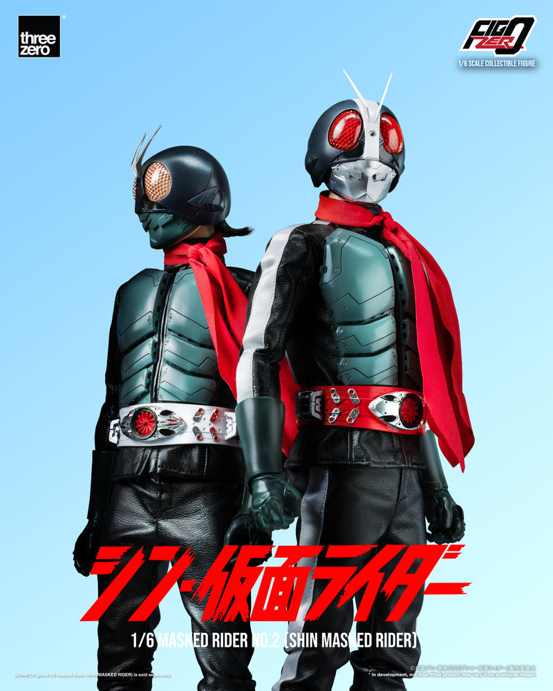 Load image into Gallery viewer, Threezero - FigZero Shin Masked Rider - Masked Rider No. 2
