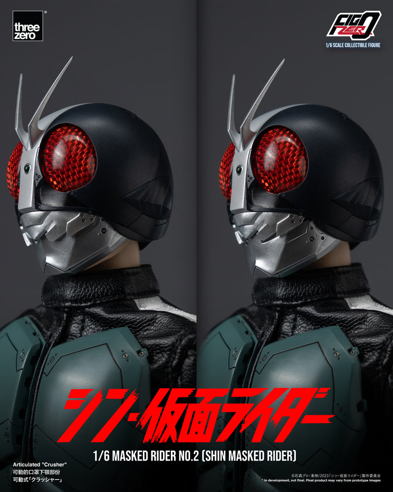 Load image into Gallery viewer, Threezero - FigZero Shin Masked Rider - Masked Rider No. 2

