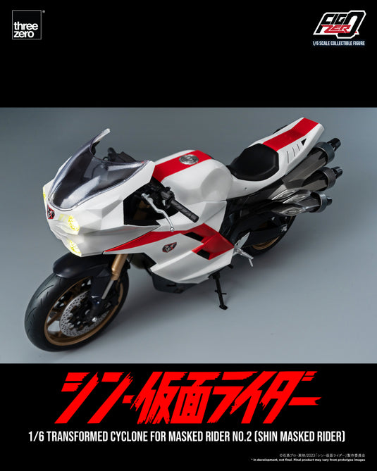 Threezero - FigZero Shin Masked Rider - Transformed Cyclone for Masked Rider No. 2