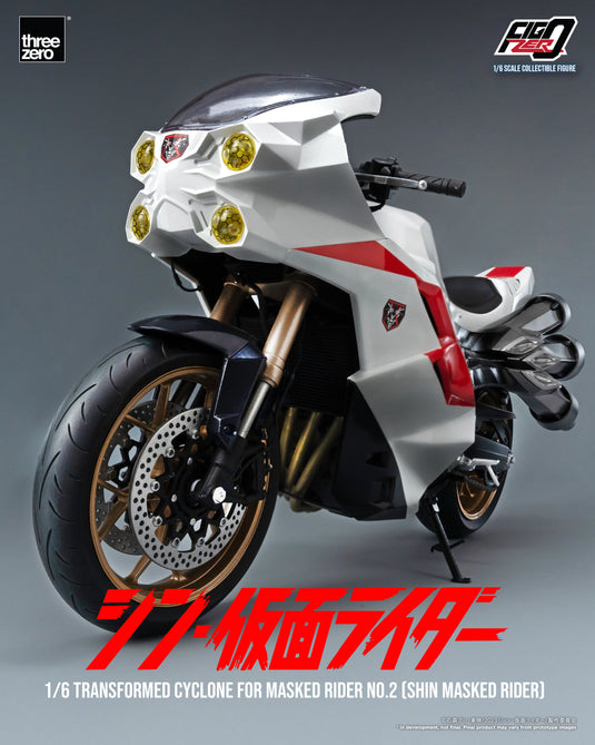 Threezero - FigZero Shin Masked Rider - Transformed Cyclone for Masked Rider No. 2