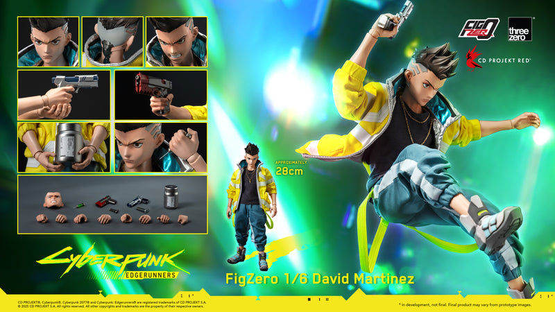 Load image into Gallery viewer, Threezero - FigZero Cyberpunk: Edgerunners - David Martinez
