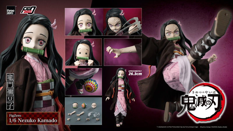 Load image into Gallery viewer, Threezero - FigZero Demon Slayer Kimetsu No Yaiba - Nezuko Kamado
