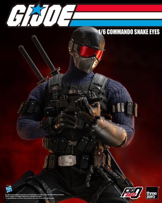 Threezero - FigZero G.I. Joe - Commando Snake Eyes