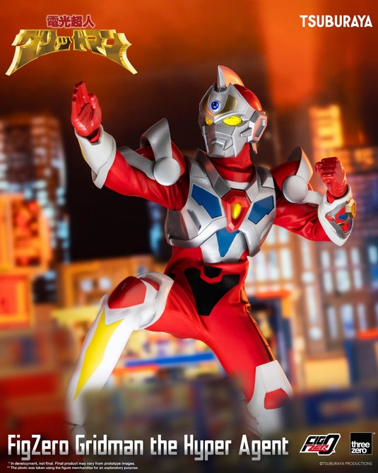 Threezero - FigZero Gridman The Hyper Agent - Gridman The Hyper Agent