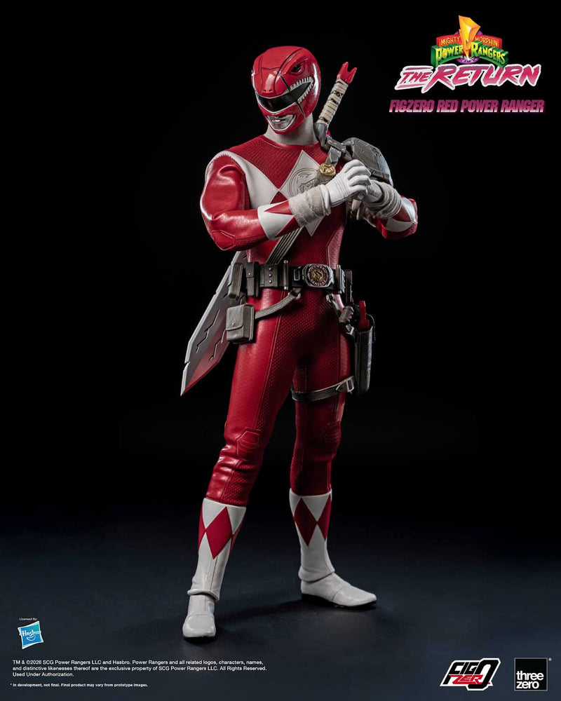 Load image into Gallery viewer, Threezero - FigZero Mighty Morphin Power Rangers: The Return - Red Ranger
