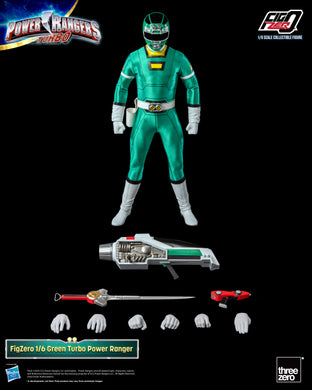 Threezero - FigZero Power Rangers Turbo - Green Turbo Ranger