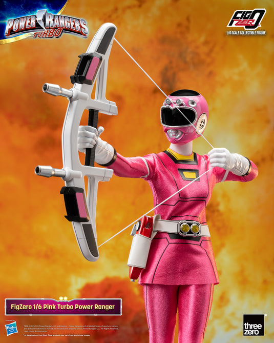 Threezero - FigZero Power Rangers Turbo - Pink Turbo Ranger – Ages ...