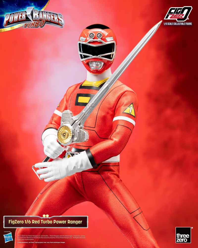 Load image into Gallery viewer, Threezero - FigZero Power Rangers Turbo - Red Turbo Ranger
