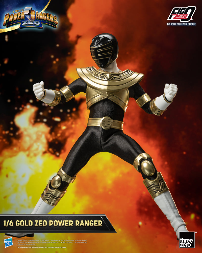 Load image into Gallery viewer, Threezero - FigZero Power Rangers Zeo - Gold Zeo Ranger
