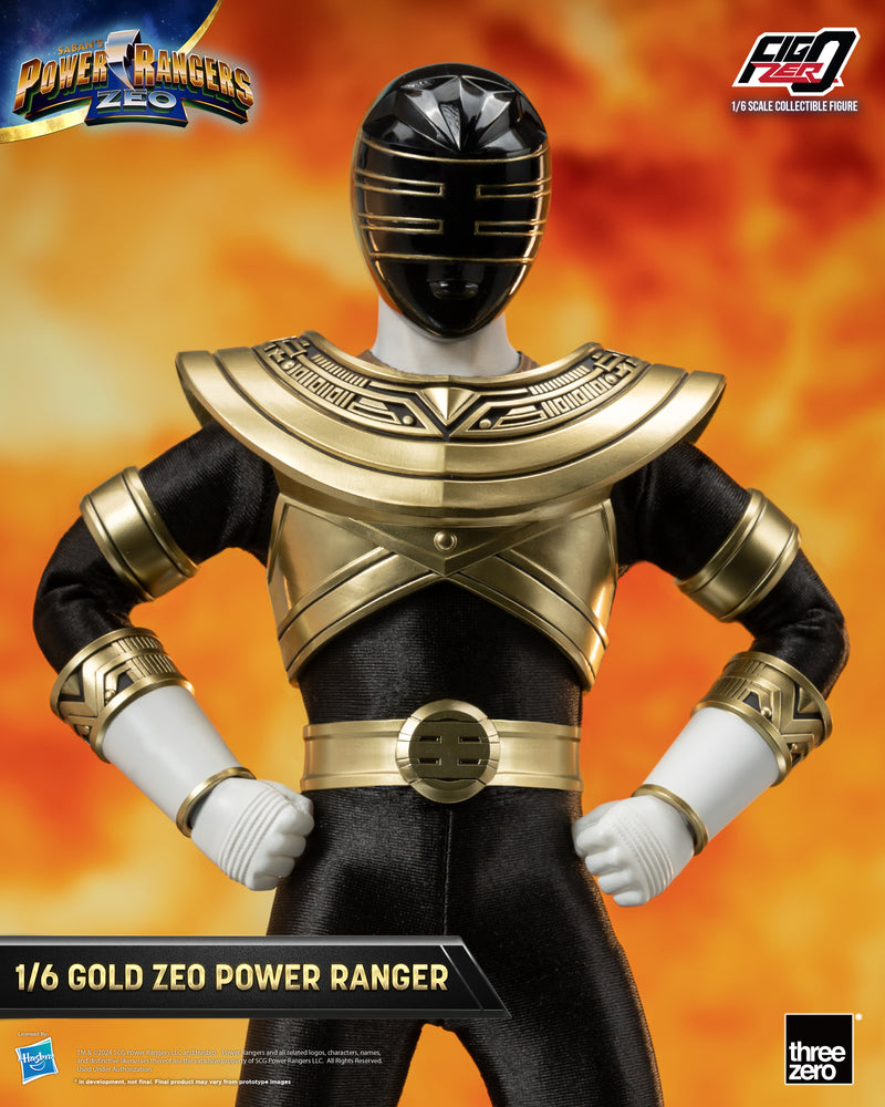 Load image into Gallery viewer, Threezero - FigZero Power Rangers Zeo - Gold Zeo Ranger
