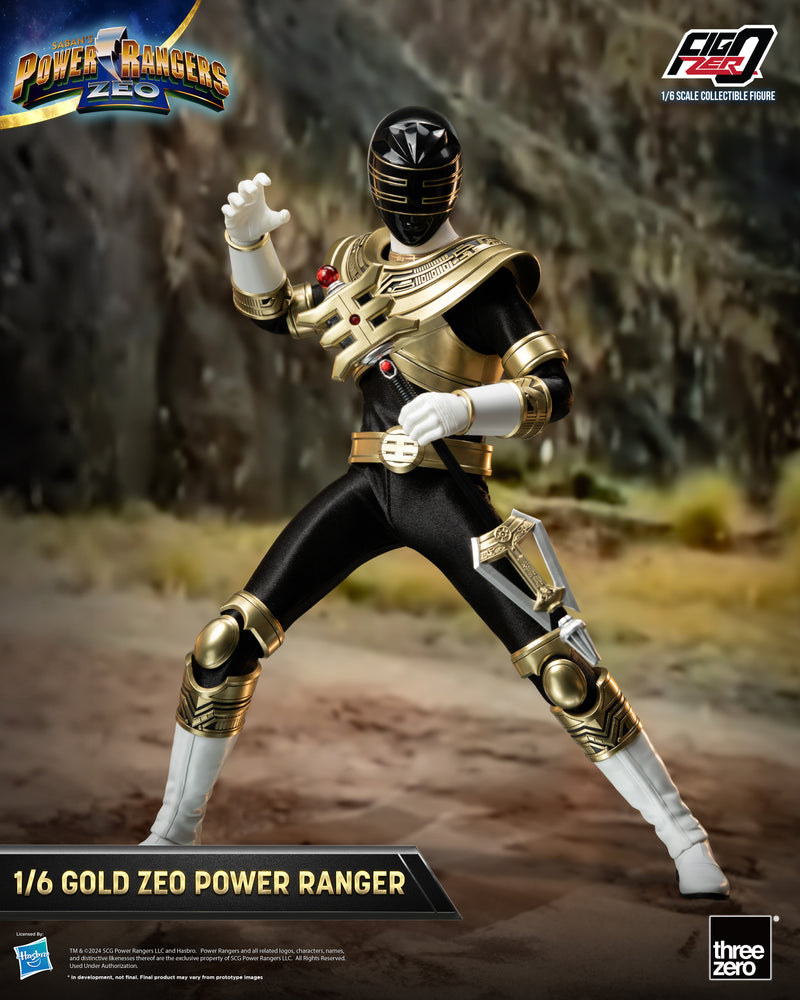 Load image into Gallery viewer, Threezero - FigZero Power Rangers Zeo - Gold Zeo Ranger
