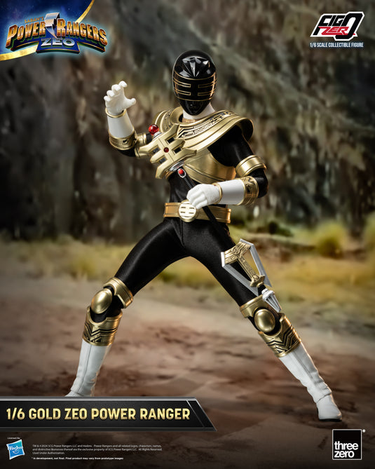 Threezero - FigZero Power Rangers Zeo - Gold Zeo Ranger