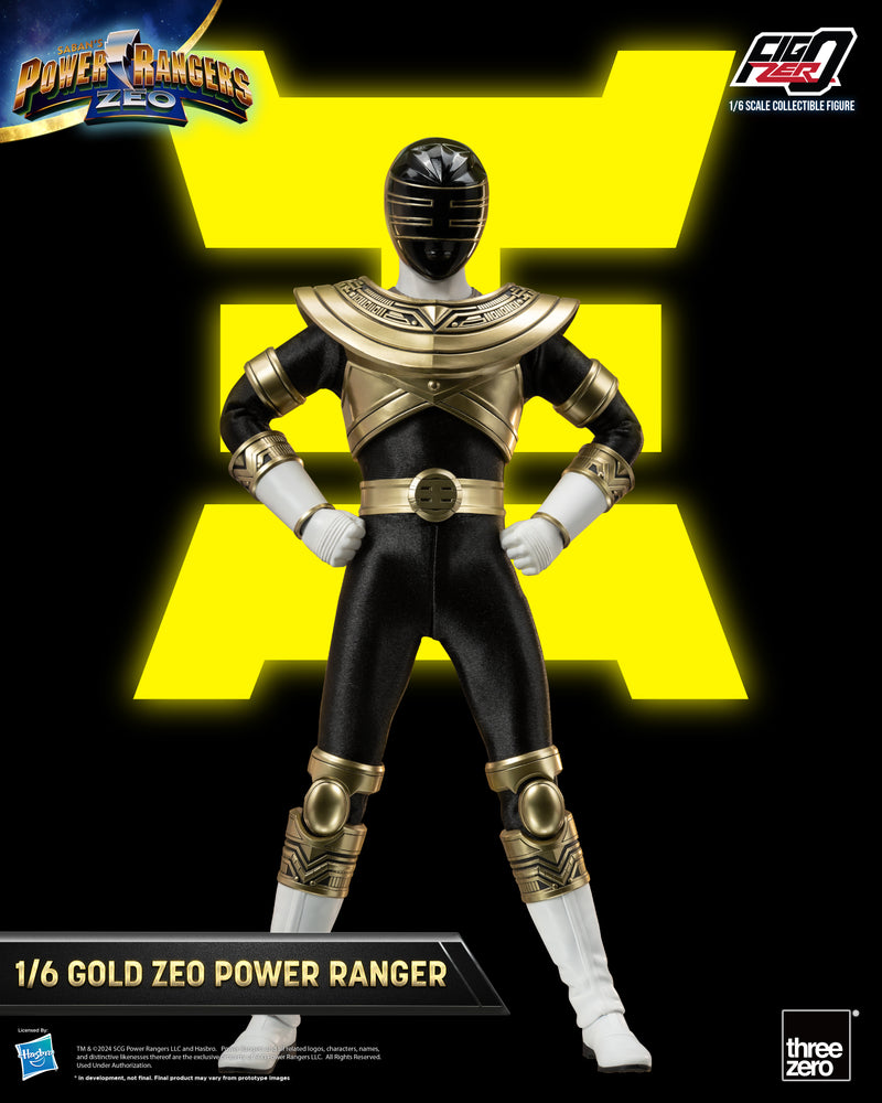 Load image into Gallery viewer, Threezero - FigZero Power Rangers Zeo - Gold Zeo Ranger
