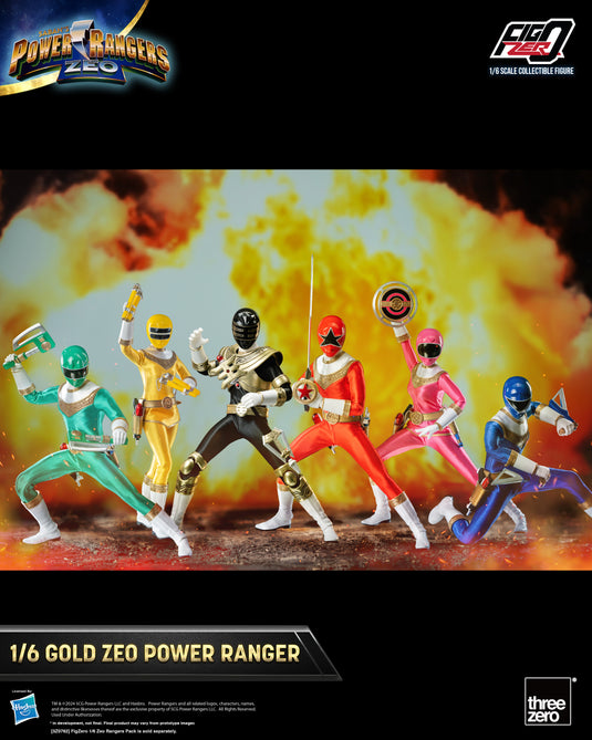 Threezero - FigZero Power Rangers Zeo - Gold Zeo Ranger