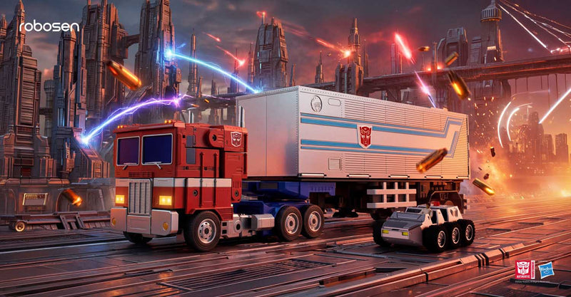 Load image into Gallery viewer, Robosen - Transformers - Elite Optimus Prime Trailer Kit Accessory
