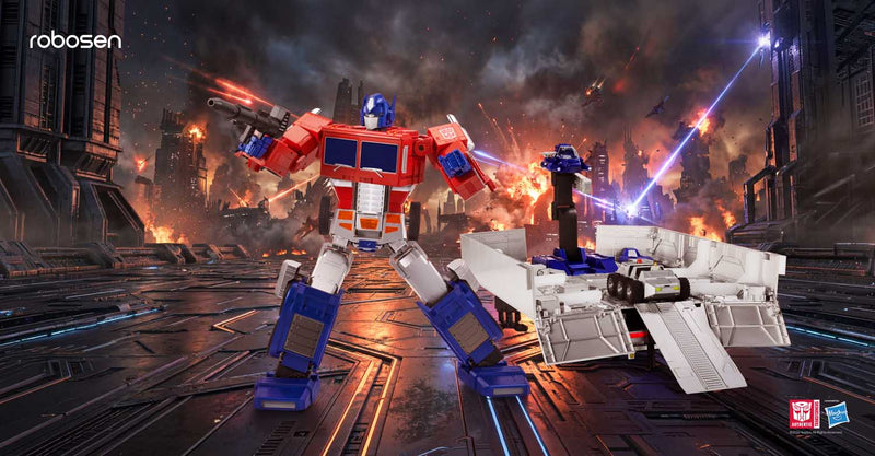Load image into Gallery viewer, Robosen - Transformers - Elite Optimus Prime Trailer Kit Accessory
