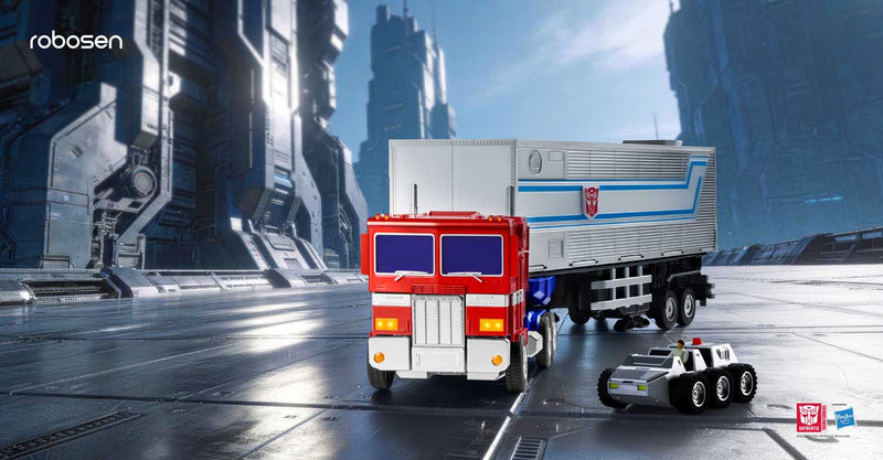 Load image into Gallery viewer, Robosen - Transformers - Elite Optimus Prime Trailer Kit Accessory
