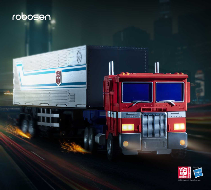 Load image into Gallery viewer, Robosen - Transformers - Elite Optimus Prime Trailer Kit Accessory
