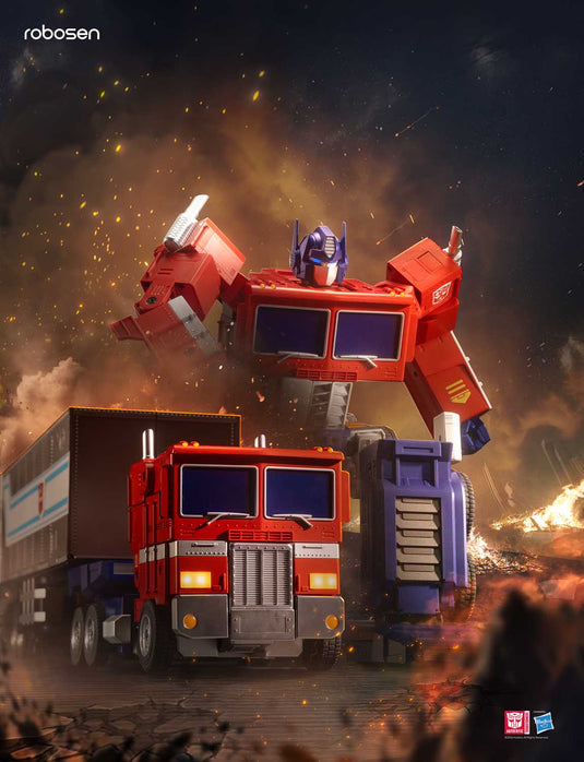 Robosen - Transformers - Elite Optimus Prime Trailer Kit Accessory