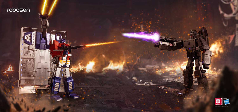Load image into Gallery viewer, Robosen - Transformers - Elite Optimus Prime Trailer Kit Accessory
