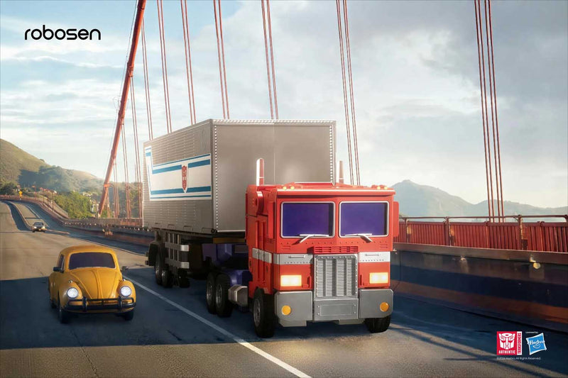 Load image into Gallery viewer, Robosen - Transformers - Elite Optimus Prime Trailer Kit Accessory
