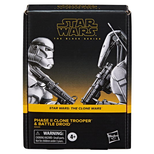 Star Wars - The Black Series - Clone Trooper & Battle Droid