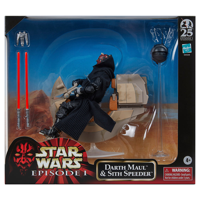 Load image into Gallery viewer, Star Wars the Black Series - Darth Maul &amp; Sith Speeder
