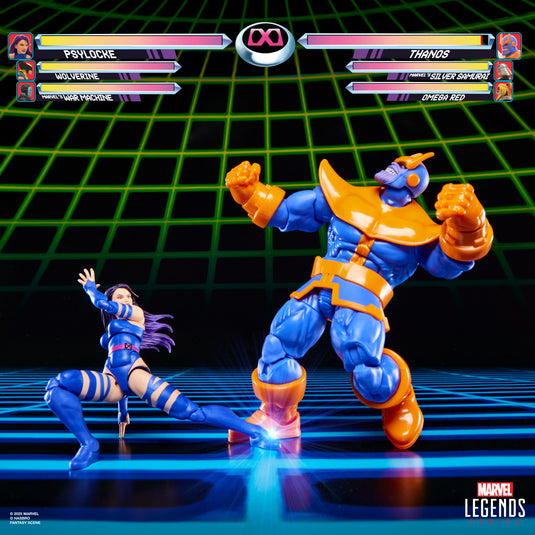Marvel Legends - Gamerverse Psylocke vs Thanos
