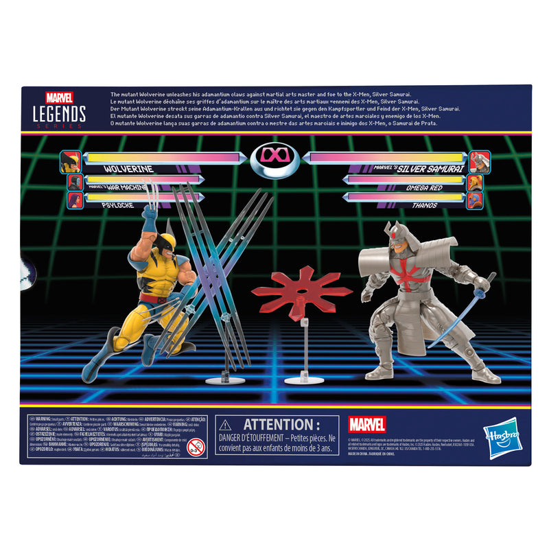 Load image into Gallery viewer, Marvel Legends - Gamerverse Wolverine vs Marvel&#39;s Silver Samurai
