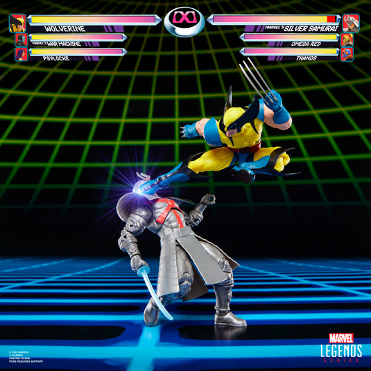 Marvel Legends - Gamerverse Wolverine vs Marvel's Silver Samurai