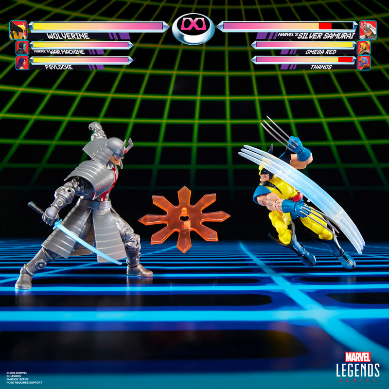 Load image into Gallery viewer, Marvel Legends - Gamerverse Wolverine vs Marvel&#39;s Silver Samurai
