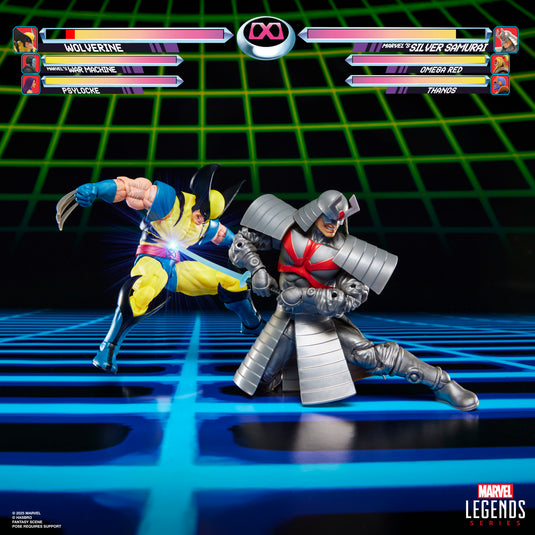 Marvel Legends - Gamerverse Wolverine vs Marvel's Silver Samurai