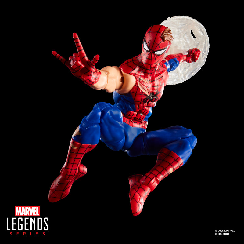 Load image into Gallery viewer, Marvel Legends - Magic: The Gathering - Batle-Damaged Spider-Man
