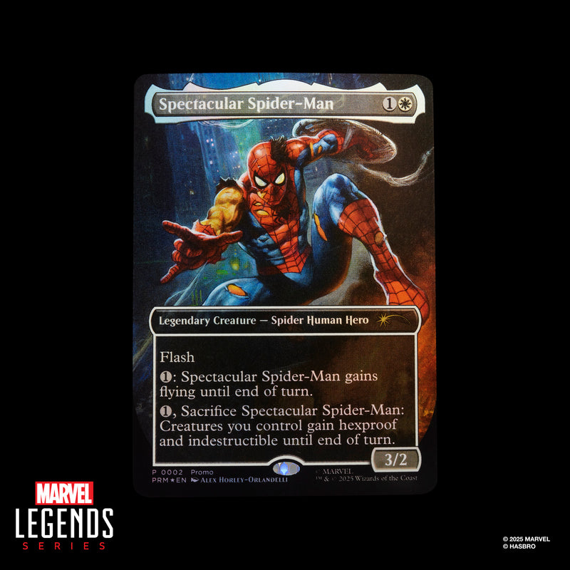 Load image into Gallery viewer, Marvel Legends - Magic: The Gathering - Batle-Damaged Spider-Man
