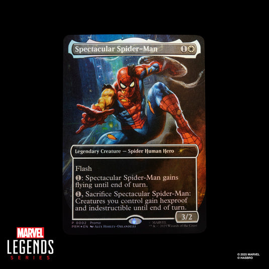 Marvel Legends - Magic: The Gathering - Batle-Damaged Spider-Man