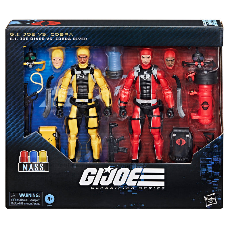 Load image into Gallery viewer, G.I. Joe Classified Series - G.I. Joe Diver Vs. Cobra Diver #169
