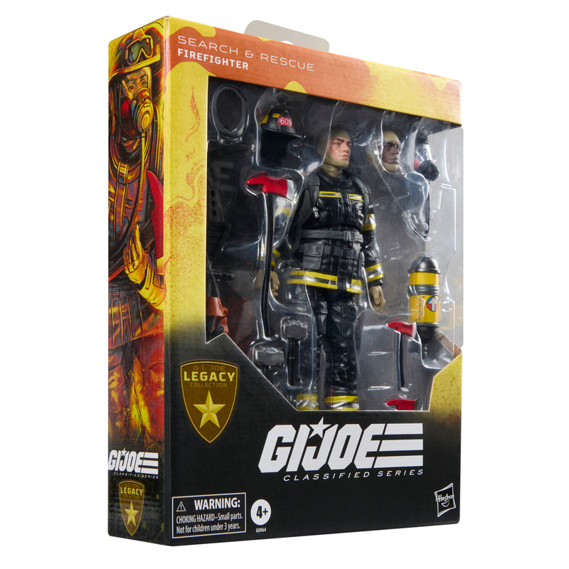 Load image into Gallery viewer, G.I. Joe Classified Series Legacy Collection - Search &amp; Rescue Firefighter
