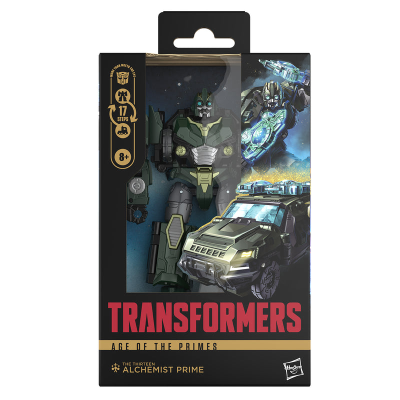 Load image into Gallery viewer, Transformers Age of the Primes - Deluxe Class The Thirteen Alchemist Prime
