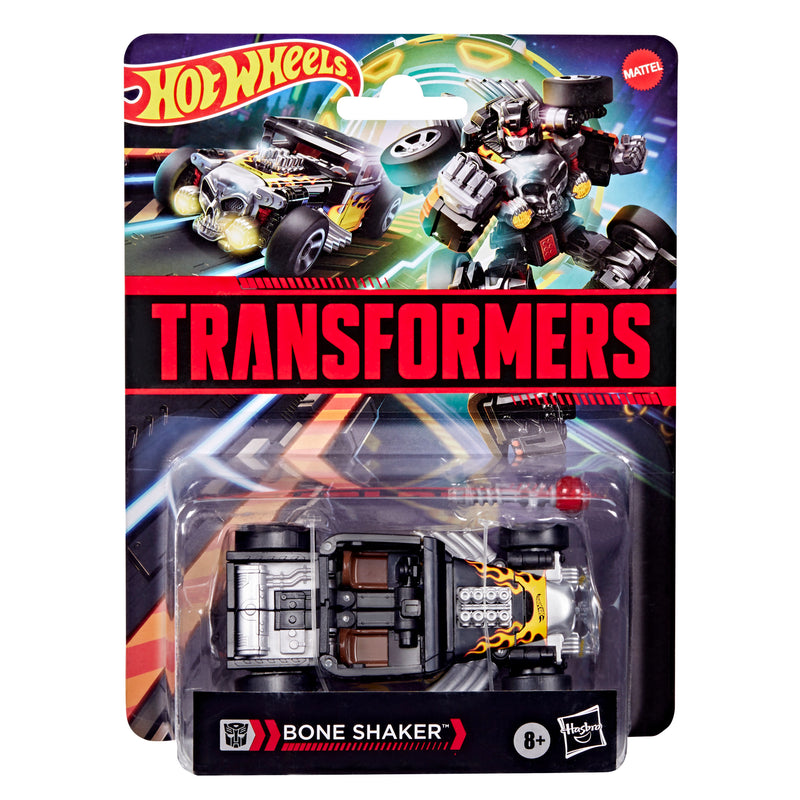 Load image into Gallery viewer, Transformers Collaborative - Hot Wheels x Transformers Bone Shaker
