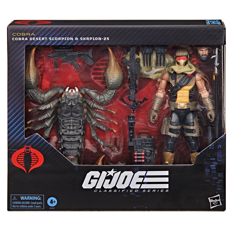 Load image into Gallery viewer, G.I. Joe Classified Series - Cobra Desert Scorpion &amp; SKRP10N-25 #180
