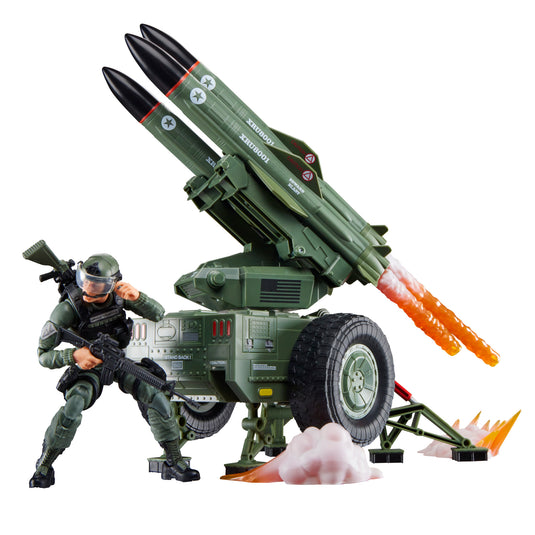 G.I. Joe Classified Series - Clayton (Hawk) Abernathy with M.M.S. (Mobile Missile System)