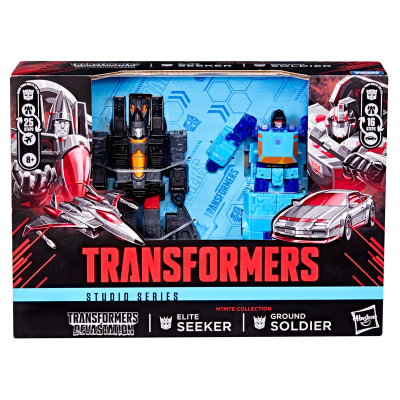 Load image into Gallery viewer, Transformers Studio Series - Deluxe Class Transformers Devastation Ground Soldier and Elite Seeker
