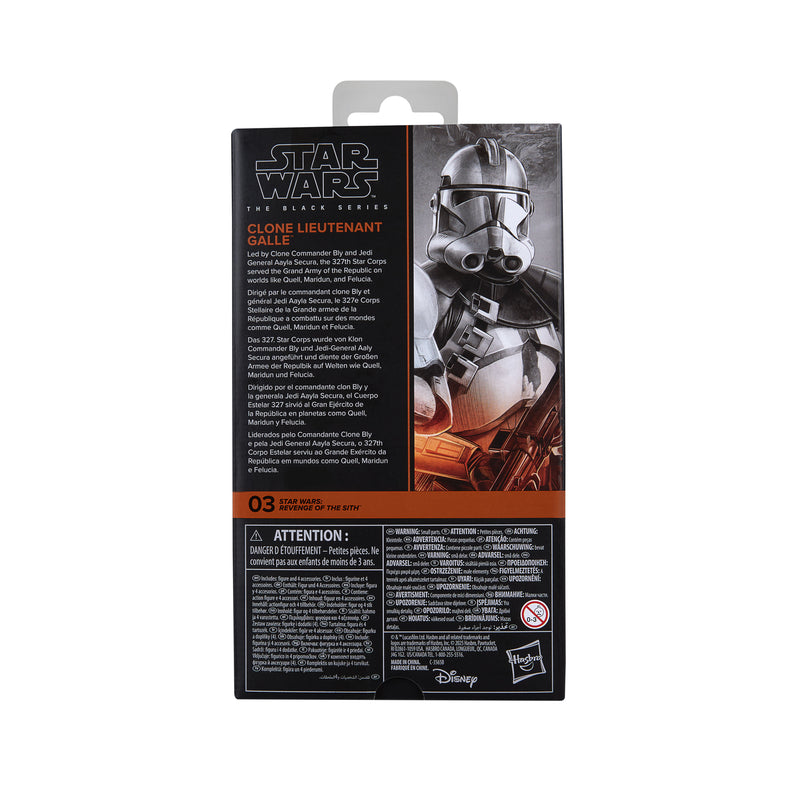 Load image into Gallery viewer, Star Wars the Black Series - Clone Lieutenant Galle (Revenge of the Sith)
