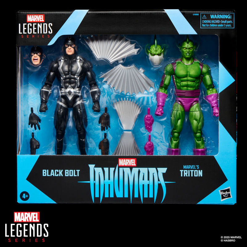 Load image into Gallery viewer, Marvel Legends - Inhumans Black Bolt &amp; Marvel&#39;s Triton
