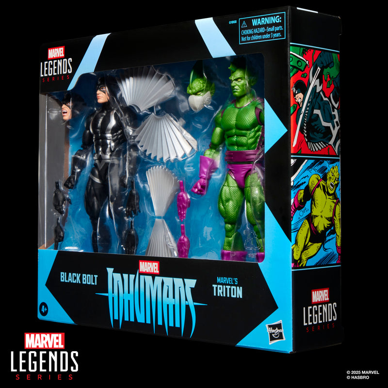 Load image into Gallery viewer, Marvel Legends - Inhumans Black Bolt &amp; Marvel&#39;s Triton
