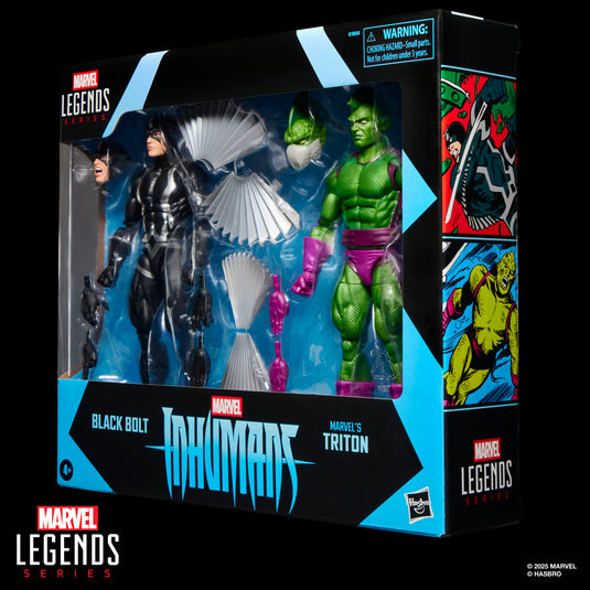 Marvel Legends - Inhumans Black Bolt & Marvel's Triton
