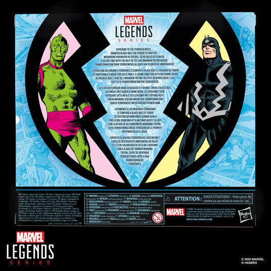 Marvel Legends - Inhumans Black Bolt & Marvel's Triton