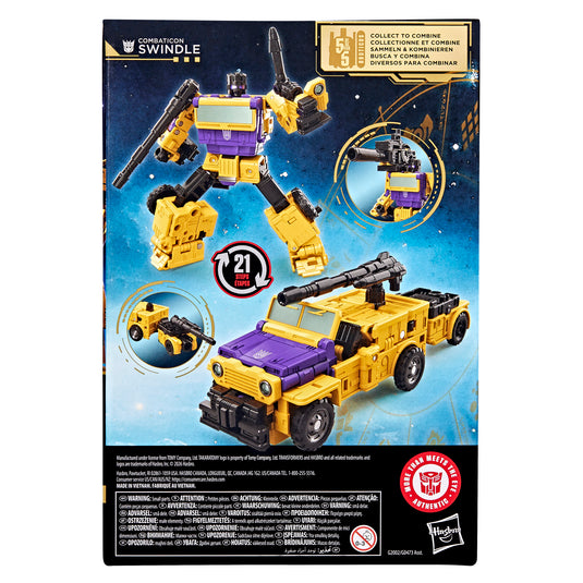 Transformers Age of the Primes - Voyager Class Combaticon Swindle
